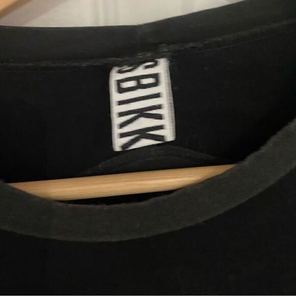 Bikkembergs Black Long Sleeve Crewneck Shirt Mens Size Medium - Picture 3 of 9